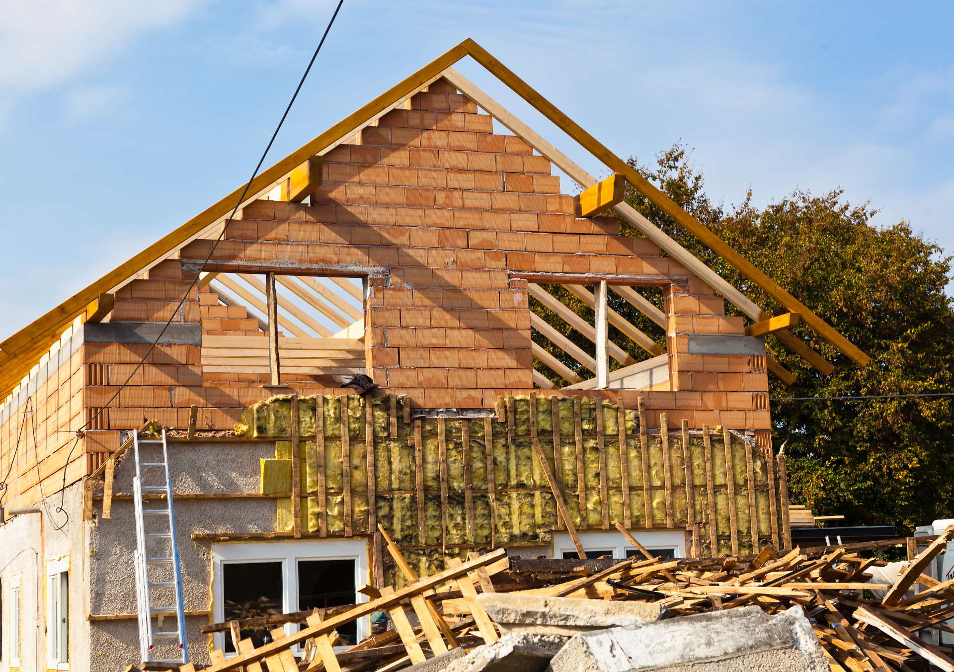 Casa en construcción